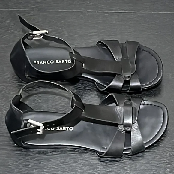 Franco Sarto Gracy Leather Sandals - Picture 6 of 8